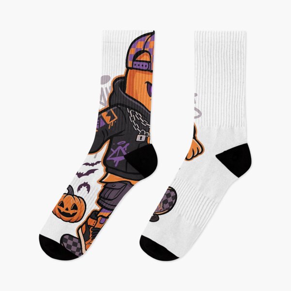 Item preview, Pumpkin Head Graffiti Skater Halloween designed and sold by Ranpict.