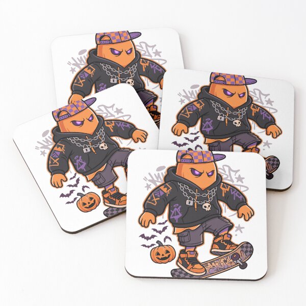 Item preview, Pumpkin Head Graffiti Skater Halloween designed and sold by Ranpict.
