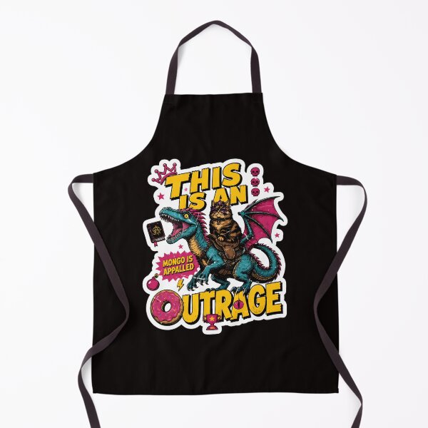Item preview, Dragon Cat Meme Outrage Crown Anarchy Donut Art designed and sold by PIVASA.