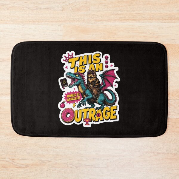 Item preview, Dragon Cat Meme Outrage Crown Anarchy Donut Art designed and sold by PIVASA.