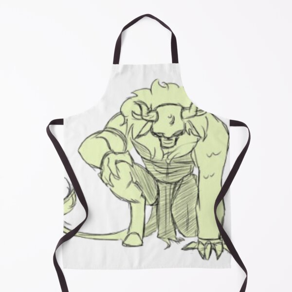 Item preview, Sitting Guardian Muscle Dragon Guardian Artwork designed and sold by Huy Vo Hand-Drawn Art.