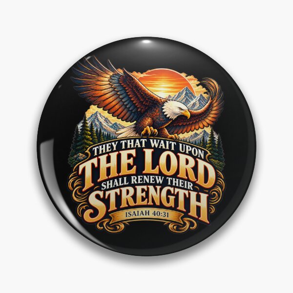 Item preview, They that wait on the Lord - Bible verse designed and sold by ChristianLife.