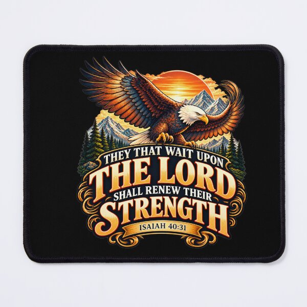 Item preview, They that wait on the Lord - Bible verse designed and sold by ChristianLife.