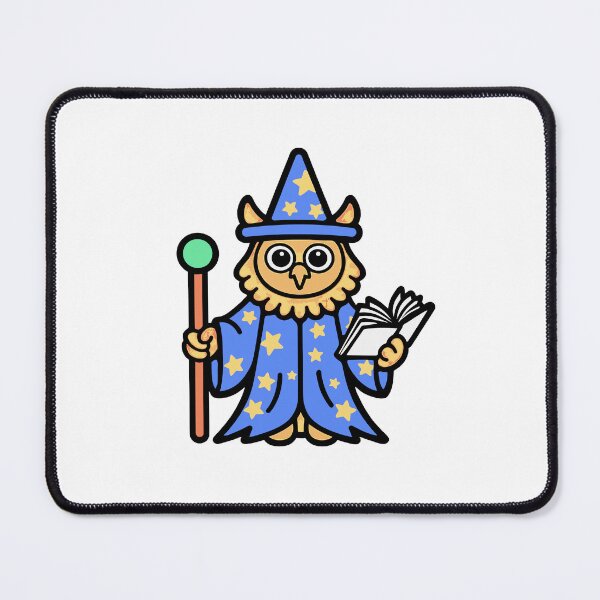 Item preview, Owl Wizard with a Spell Book designed and sold by BysonDesigns.