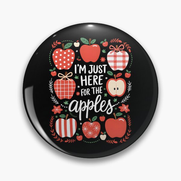 Item preview, I'm Just Here for the Apples Apple Picking Harvest designed and sold by nryum.
