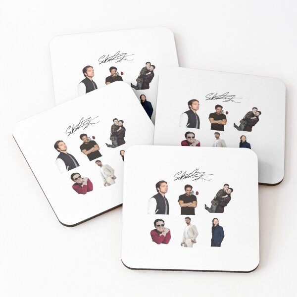 Item preview, Sebastian Stan Inspired Sticker Pack designed and sold by Vettinn.