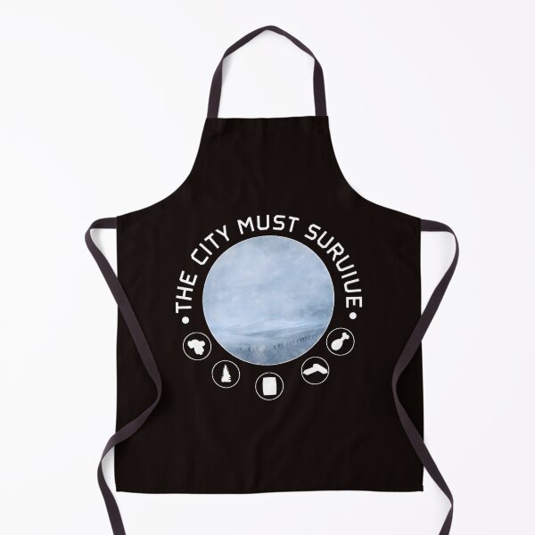 Item preview, City Must Survive Snowy Landscape Survival Quote designed and sold by PIVASA.