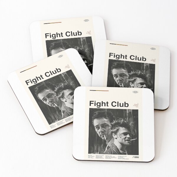 Item preview, Alternative Vintage Movies Fight 1999 Poster designed and sold by sintiamarischa.