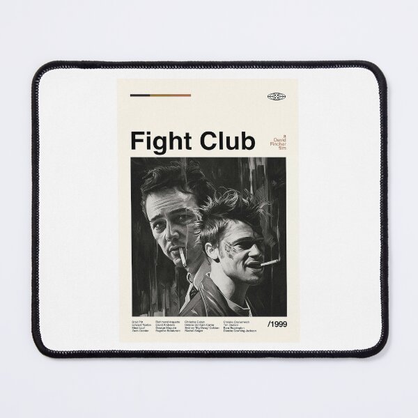Item preview, Alternative Vintage Movies Fight 1999 Poster designed and sold by sintiamarischa.