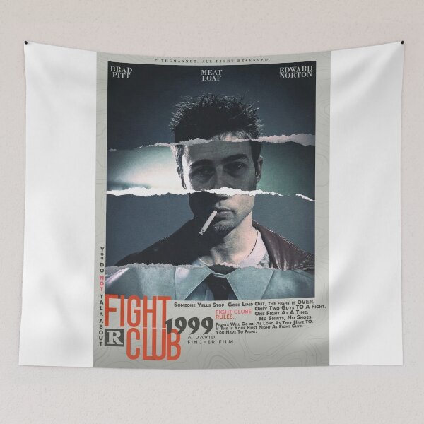 Item preview, Vintage Movies Fight 1999 Trends Poster designed and sold by sintiamarischa.