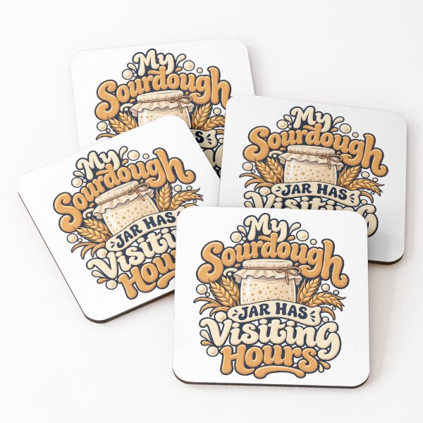 Item preview, Sourdough Visiting Hours with Bakery Lettering designed and sold by Bikivuno.