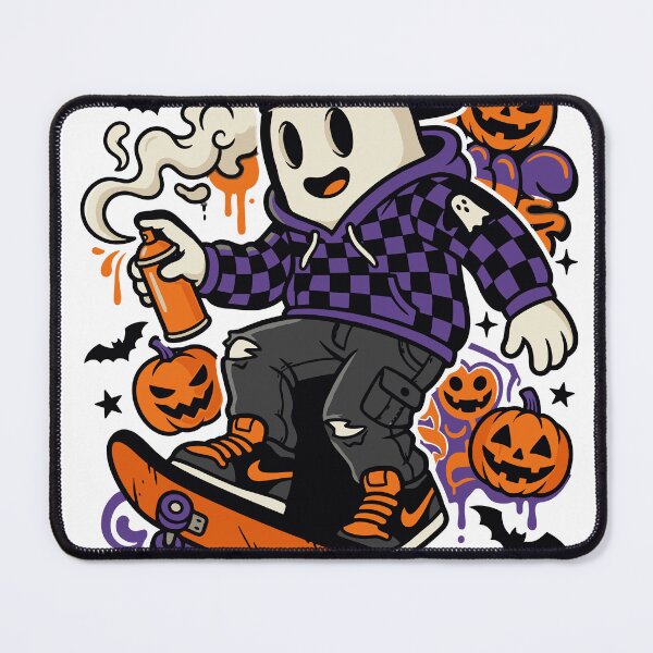 Item preview, Ghost Skater Spray Paint Streetwear Halloween designed and sold by Ranpict.