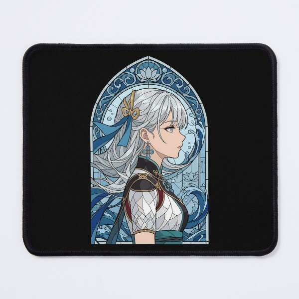 Item preview, Jinhsi Wuthering Waves Blue Stained Glass Aquatic Grace designed and sold by mildaclairmo.
