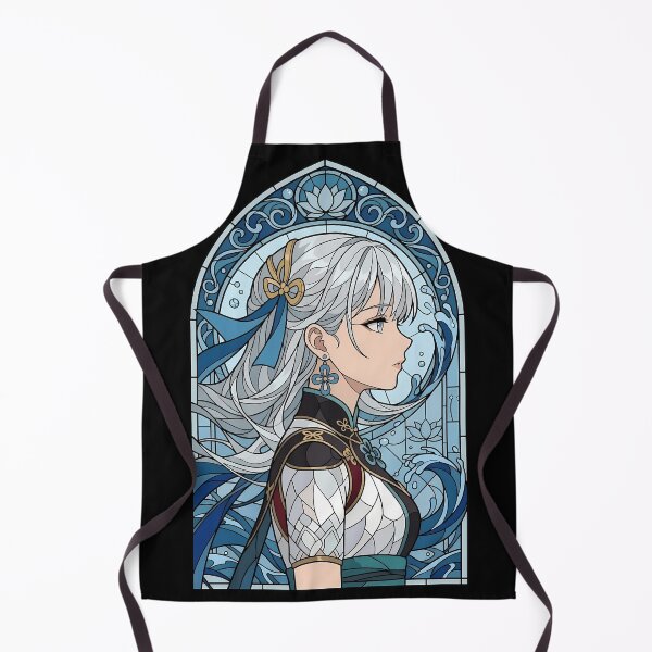 Item preview, Jinhsi Wuthering Waves Blue Stained Glass Aquatic Grace designed and sold by mildaclairmo.