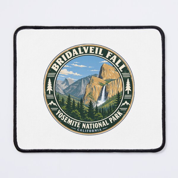 Item preview, Bridalveil Fall Yosemite National Park California Travel Visitor designed and sold by SEEM-drawing.