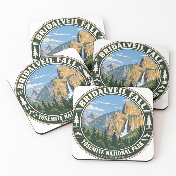 Item preview, Bridalveil Fall Yosemite National Park California Travel Visitor designed and sold by SEEM-drawing.