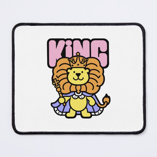 Item preview, King - Lion with Crown and Cape designed and sold by BysonDesigns.