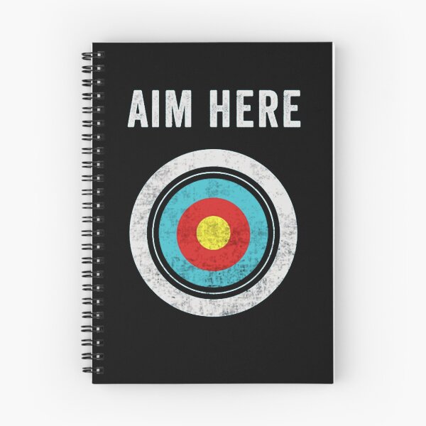 Item preview, Vintage Distressed Bullseye Target Aim Here Graphic designed and sold by PoppyMathy.