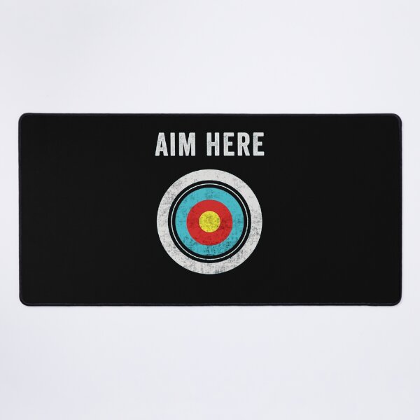 Item preview, Vintage Distressed Bullseye Target Aim Here Graphic designed and sold by PoppyMathy.