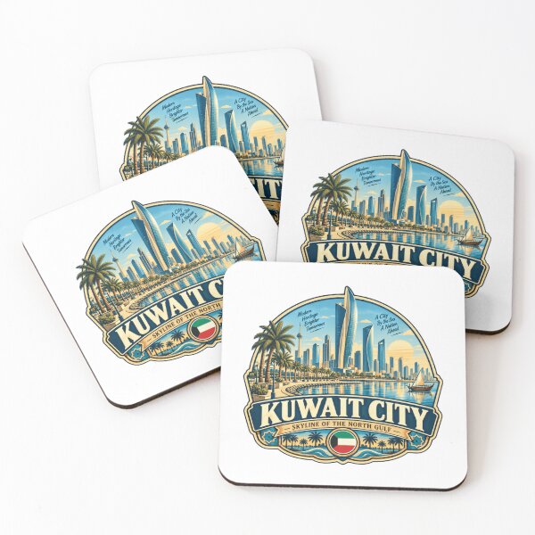 Item preview, Kuwait City Skyline Of The North Gulf Kuwait Heritage Travel Souvenir designed and sold by RetroMini2026.