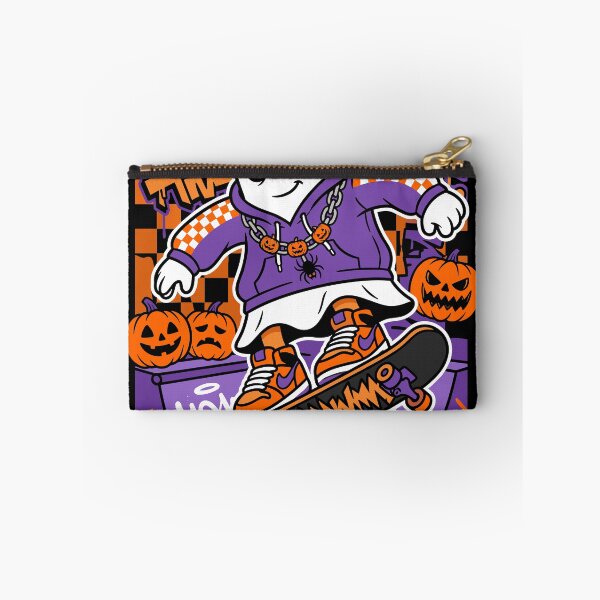 Item preview, Ghost Skater Halloween Graffiti Poster Design designed and sold by Ranpict.