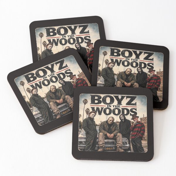 Item preview, Boyz In The Woods Horror Villains Movie Mashup Parody designed and sold by YAWO-PAE.