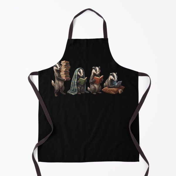 Item preview, Badger Book Reader Reading Dog Lover designed and sold by dian-rody-crest.