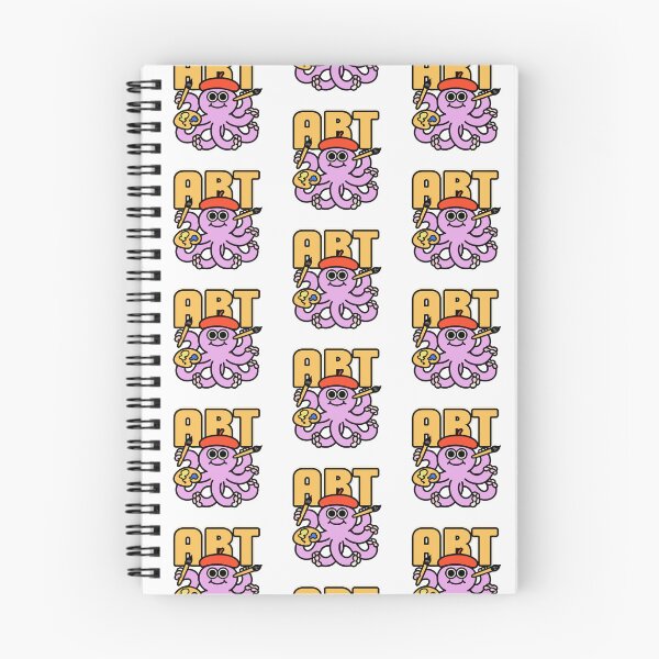 Item preview, Art - Octopus Painter with Eight Brushes designed and sold by BysonDesigns.