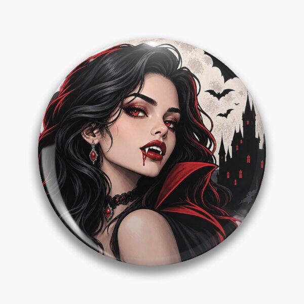 Item preview, Diseño gótico de reina vampiro para Halloween - Estética de fantasía oscura para mujeres designed and sold by GSJGROUP.
