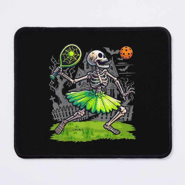 Item preview, Spooky Dink Spooky Pickleball Halloween Skeleton Pattern designed and sold by ZariahNey.