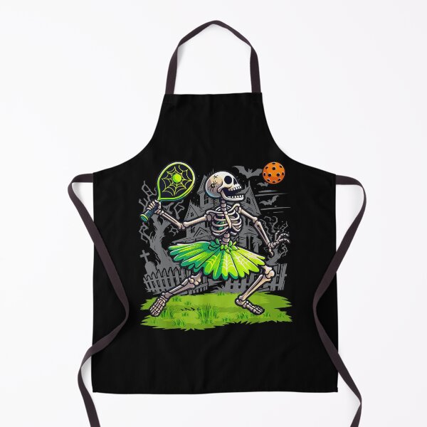 Item preview, Spooky Dink Spooky Pickleball Halloween Skeleton Pattern designed and sold by ZariahNey.