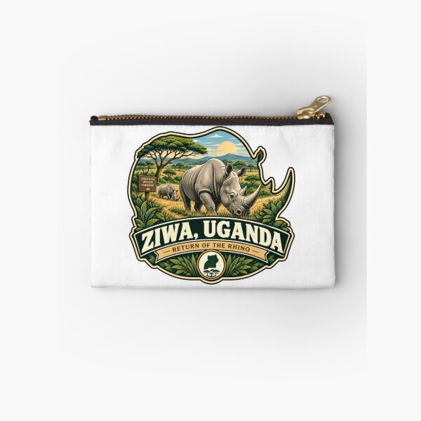 Item preview, Ziwa, Uganda Return Of The Rhino African Wildlife Conservation Safari designed and sold by RetroMini2026.