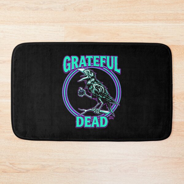 Item preview, Grateful Dead Crow Neon Circle Design designed and sold by ABritTheSun.