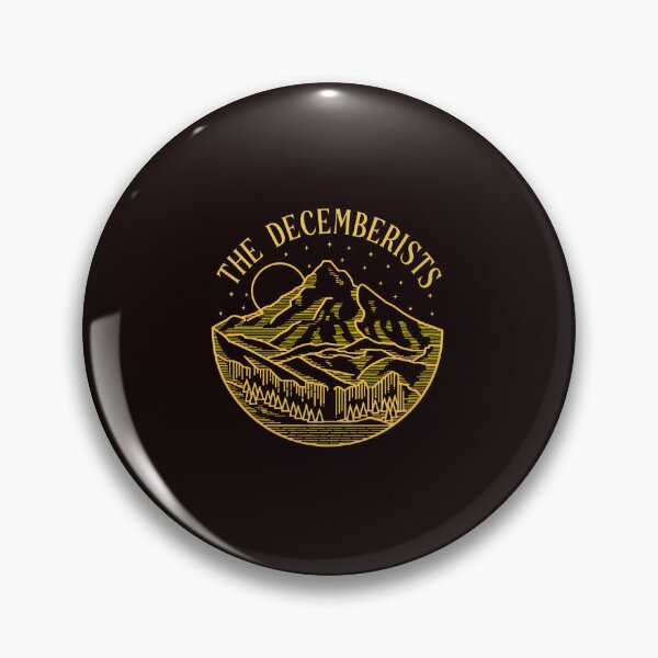 Item preview, The Decemberists Mountain Sun Forest Emblem designed and sold by HEEIKA-ART.
