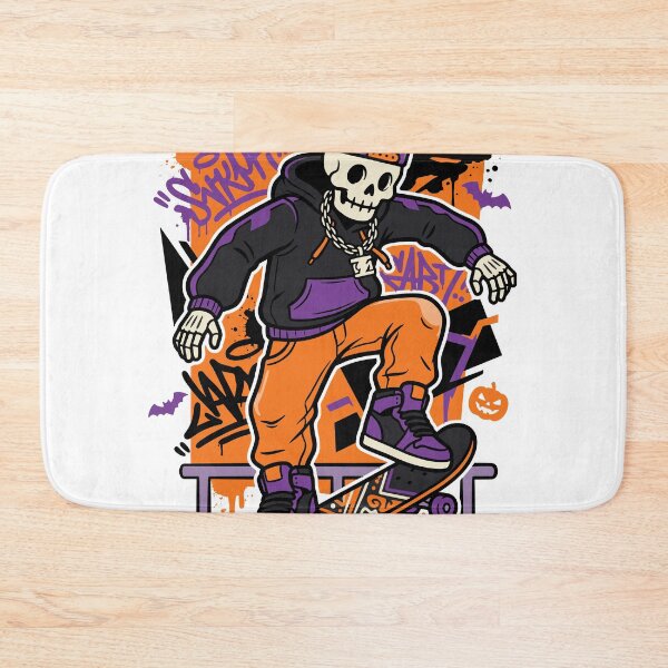 Item preview, Skeleton Skater Rail Grind Streetwear Halloween designed and sold by Ranpict.