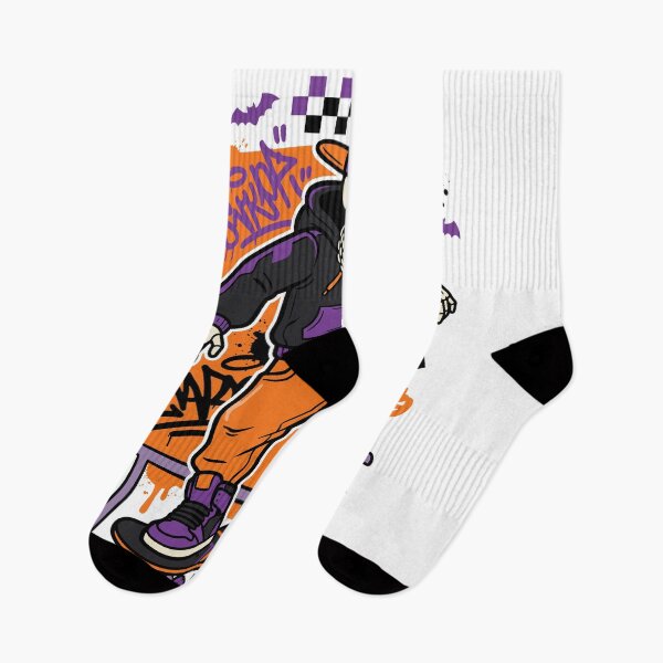 Item preview, Skeleton Skater Rail Grind Streetwear Halloween designed and sold by Ranpict.