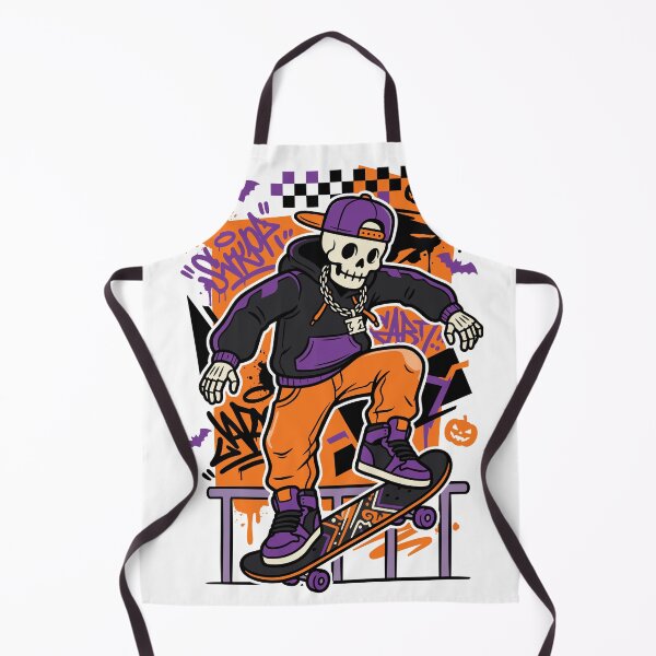 Item preview, Skeleton Skater Rail Grind Streetwear Halloween designed and sold by Ranpict.