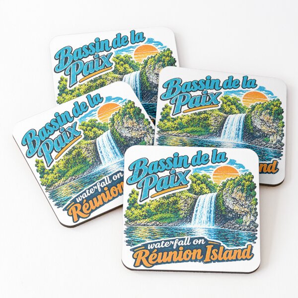 Item preview, Bassin de la Paix Waterfall, Réunion Island - Travel Art designed and sold by yunamaliskova.