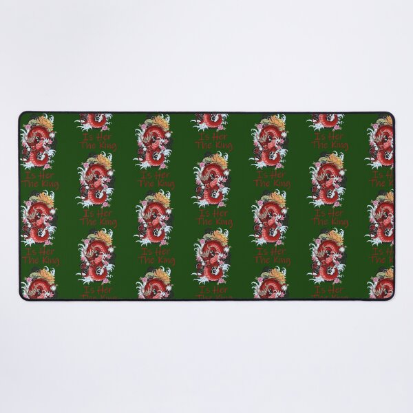 Item preview, Asian Dragon The King Is Her designed and sold by CuriousKingShop.