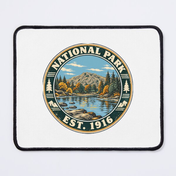 Item preview, National Park Est. 1916 Outdoor Nature Hiking Camping Traveler designed and sold by SEEM-drawing.