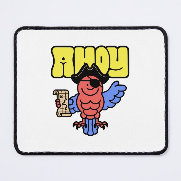 Item preview, Ahoy - Pirate Parrot with a Treasure Map designed and sold by BysonDesigns.
