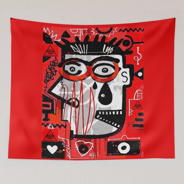Item preview, Graffiti Portrait designed and sold by ViaARTfactory.