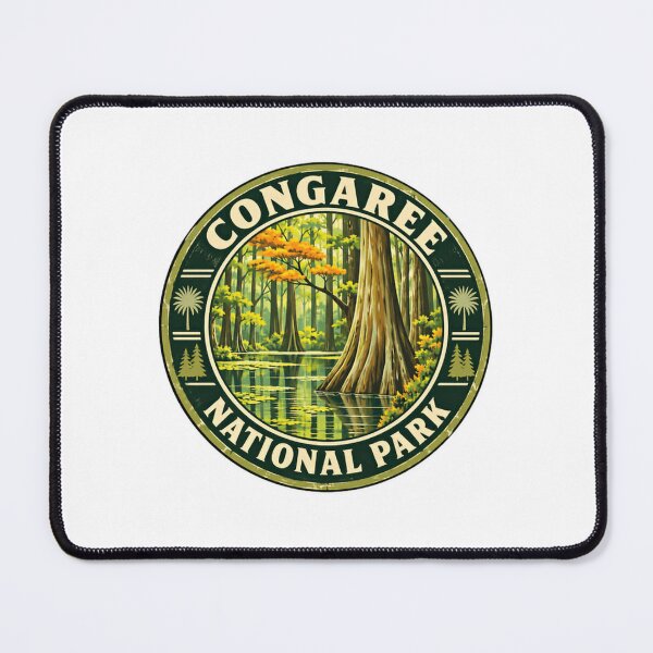 Item preview, Congaree National Park South Carolina National Park Travel Souvenir designed and sold by SEEM-drawing.