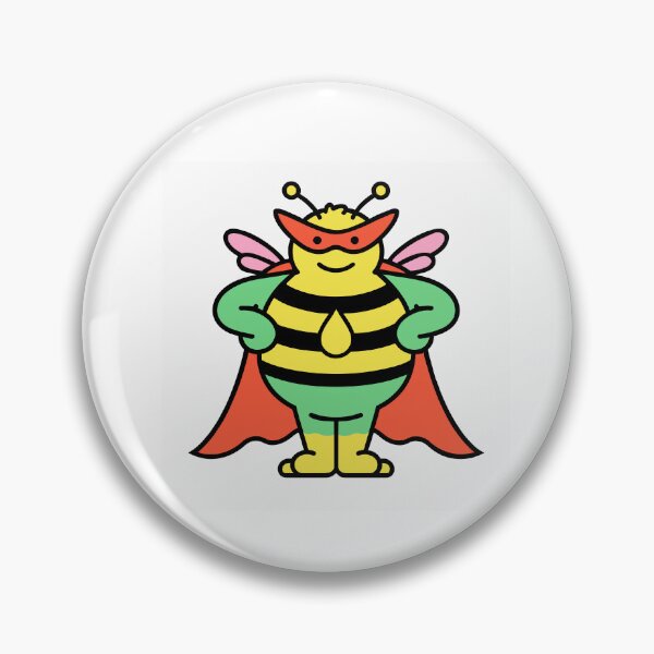 Item preview, Bumblebee Superhero with a Honey Emblem designed and sold by BysonDesigns.
