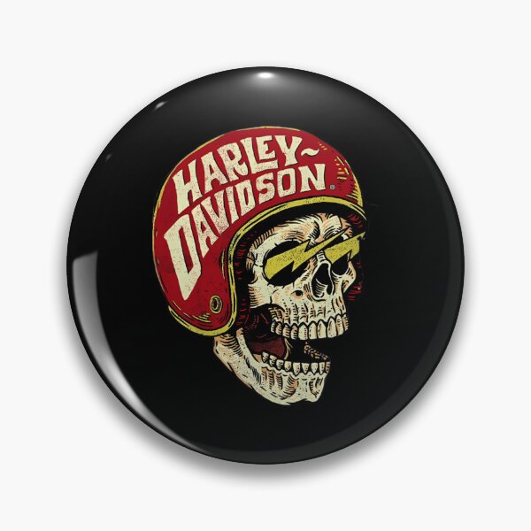 Item preview, Harley Davidson Skull designed and sold by WhimsyWaresColl.