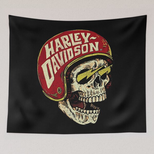 Item preview, Harley Davidson Skull designed and sold by WhimsyWaresColl.