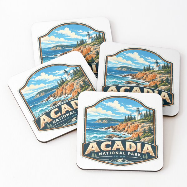 Item preview, Acadia National Park Est. 1929 Maine Travel Vacation Souvenir designed and sold by Simsimah26Parks.
