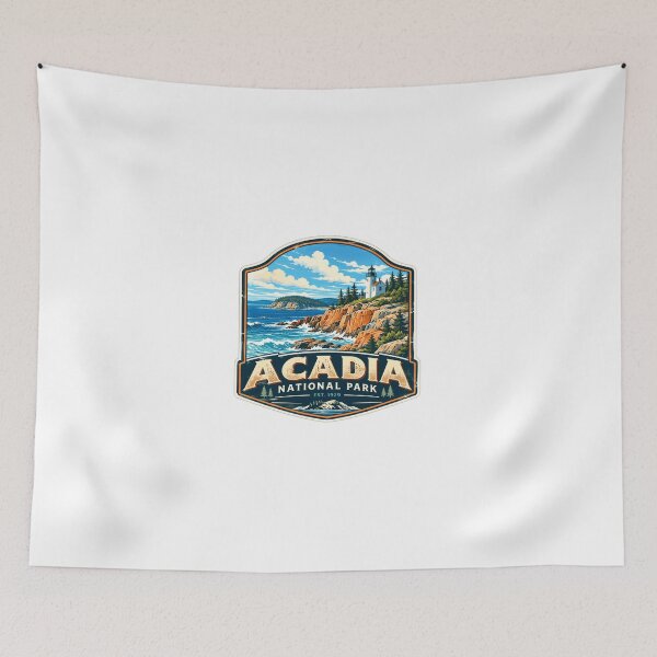 Item preview, Acadia National Park Est. 1929 Maine Travel Vacation Souvenir designed and sold by Simsimah26Parks.