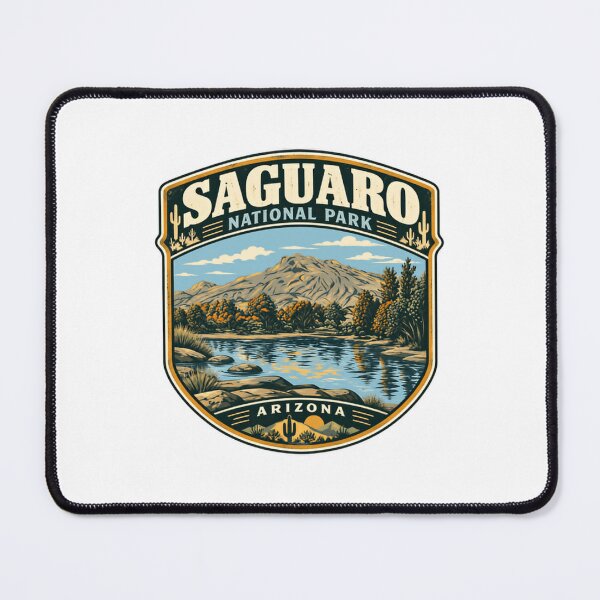 Item preview, Saguaro National Park Arizona Travel Hiker Souvenir Wilderness Explorer designed and sold by SEEM-drawing.