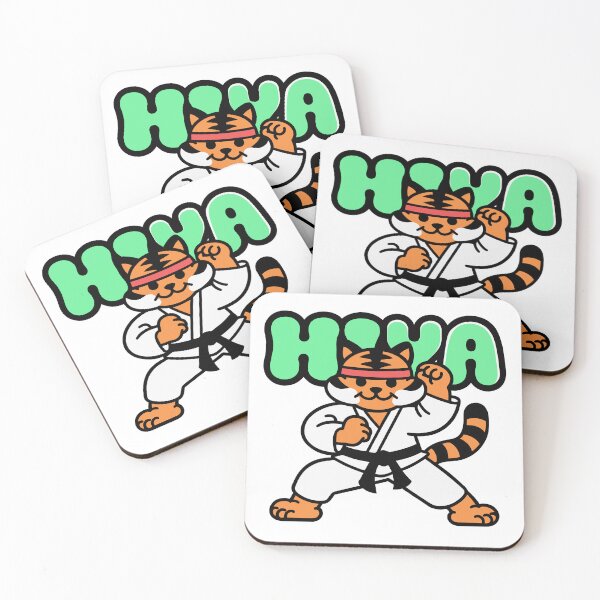 Item preview, Hiya - Karate Tiger with Black Belt designed and sold by BysonDesigns.